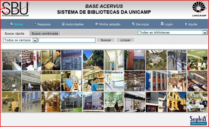 O Sistema de Bibliotecas da Unicamp é composto pela Biblioteca Central Cesar
