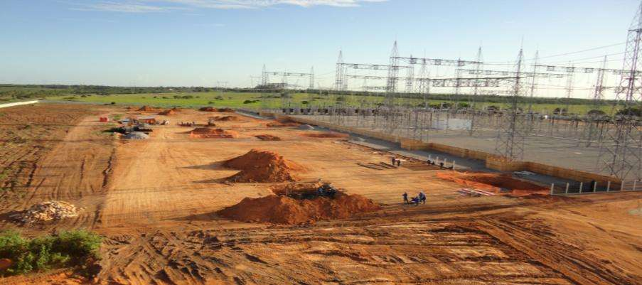 Transmissão em Implantação: Potiguar Sul Visão Geral Localização: Paraíba e Rio Grande do Norte Descrição: linhas de transmissão de 500kv, de Campina Grande III para Ceará Mirim