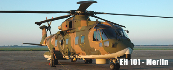 A Força Aérea terminou em 30 de Novembro o processo de substituição dos helicópteros SA-330 Puma pelos EH-101 Merlin com a entrada em serviço, na Base Aérea Nº 4 (Lages), de 3 destas novas aeronaves,