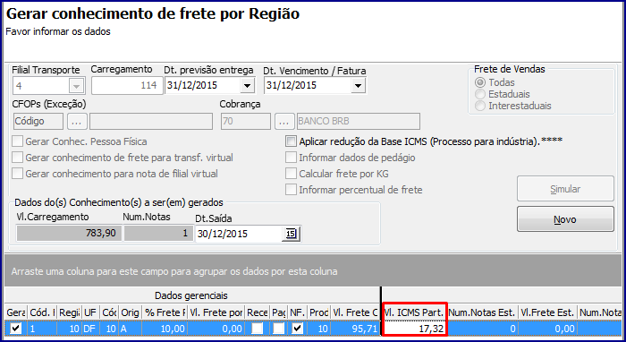 2.2.1 Siga os passos descritos nos itens 2.1.1 a 2.7; 2.1.1 Na tela Dados do Seguro, informe o Responável pelo Seguro e demais campos conforme necessidadee clique o botão OK; 2.1.2 Na planilha Dados Adicionais, a coluna Vl.