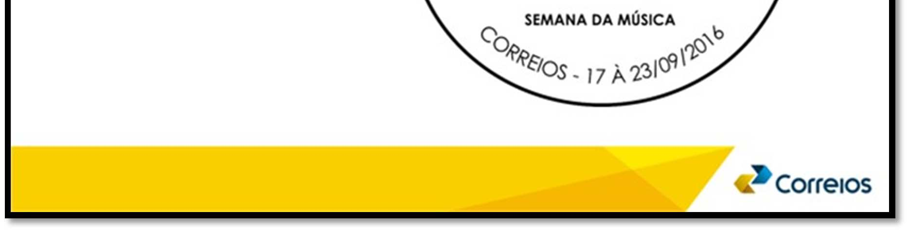 Slide de apresentação dos Correios Apresentação do