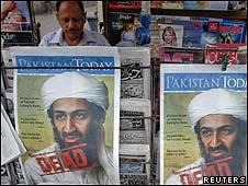 FORMAÇÃO GERAL QUESTÃO 2 DISCURSIVA Osama Bin Laden, o homem mais procurado da América, não será julgado, já que forças especiais dos Estados Unidos o mataram com um tiro na cabeça.