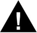 O símbolo do relâmpago e da seta dentro do triângulo é um sinal de aviso alertando para tensão perigosa no interior do produto CUIDADO RISCO DE CHOQUE ELÉCTRICO NÃO ABRIR CUIDADO: PARA EVITAR O RISCO