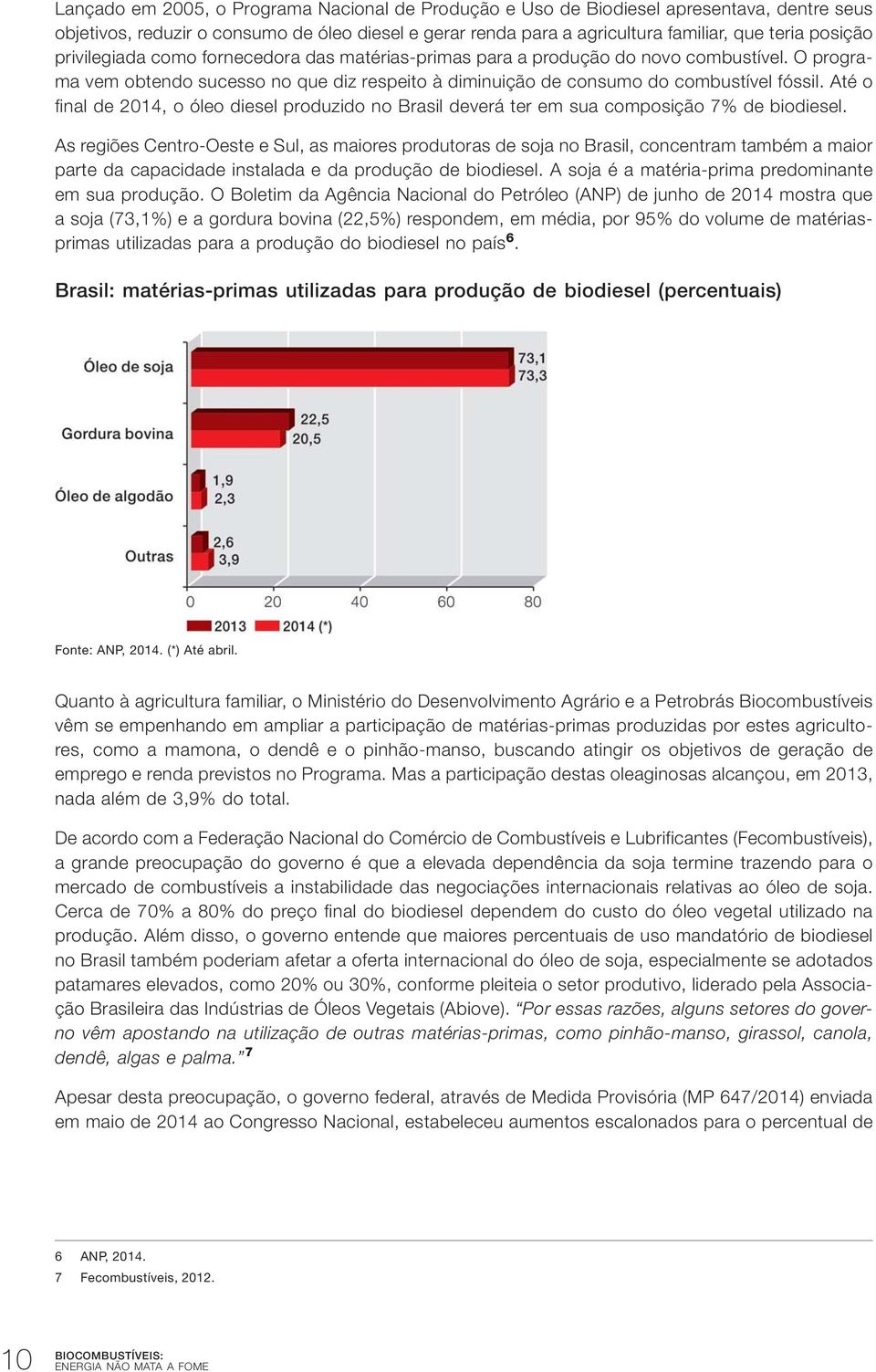 Até o final de 2014, o óleo diesel produzido no Brasil deverá ter em sua composição 7% de biodiesel.