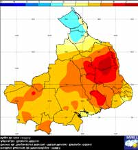 Precipitação Total Anomalia da Precipitação Anomalia da Temperatura Máxima Fonte: Inmet.