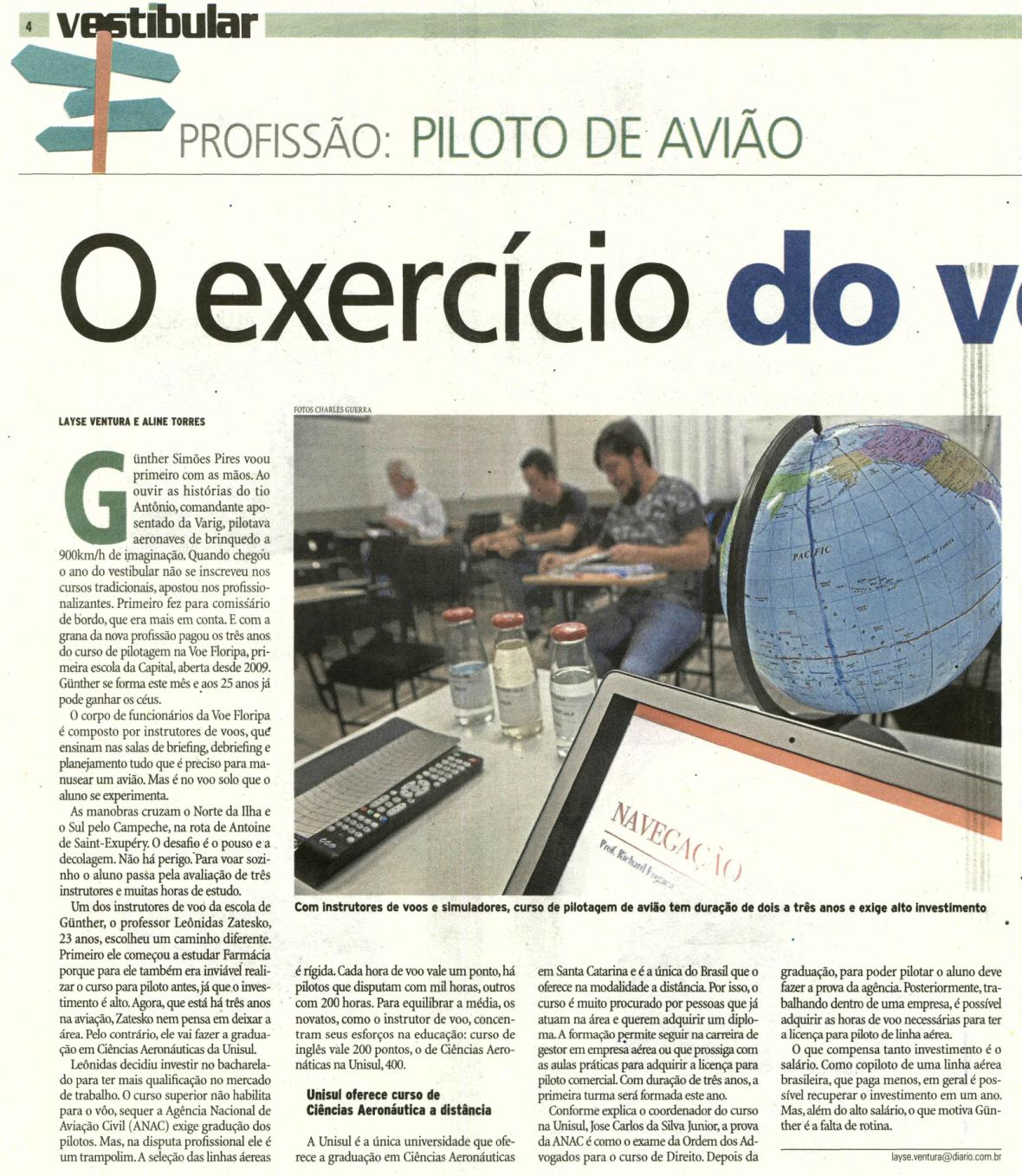 Jornais Jornal: Diário Catarinense Editoria: