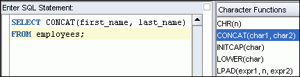 Usando snippets: exemplo Inserindo um snippet Editando o snippet Usando snippets: exemplo Para inserir um snippet no seu código em uma planilha SQL (ou em uma função ou procedimento PL/SQL), arraste