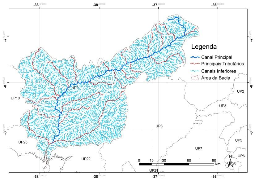 37 3 CARACTERIZAÇÃO DA ÁREA DE ESTUDO A área de desenvolvimento deste estudo é a bacia hidrográfica do rio Pajeú, que é um dos últimos afluentes da margem esquerda do rio São Francisco,