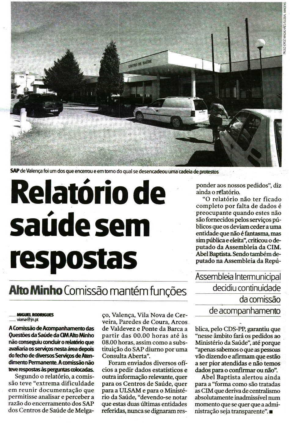 A25 Jornal de Notícias - Norte ID: 32473508 27-10-2010 Tiragem: