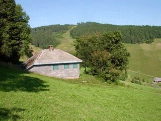 Figura 2 - Casa de Heidegger A cabana onde Heidegger escreveu obras, foi construída na década de 20, na região da Floresta Negra, na Alemanha.