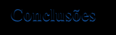 Tiramos nossas conclusões, depois destas experiências, que fomos realizando durante este período de trabalho, antes de passarmos acção.