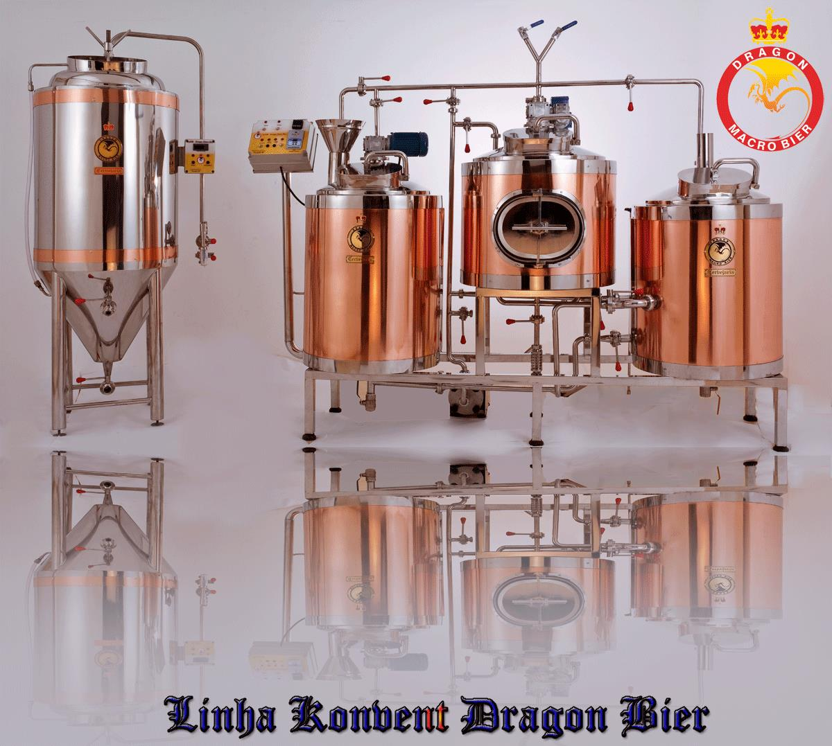 Dragon Bier produz para você Microcervejarias no Estado da Ciência e da Arte SUMÁRIO DA PROPOSTA 1. Descrição dos Equipamentos 2.