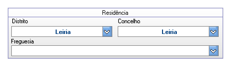 5. Ficheiro de Serviço / Organismo e ficheiro de BANCO No Ficheiro de Serviço, em virtude da atualização da tabela de freguesias na sequência da nova organização administrativa do País, caso seja