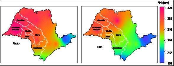 Requerimento hídrico (mm) Desvio padrão (mm) DING et al.