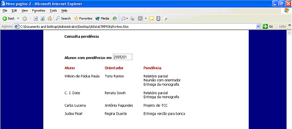 97 FIGURA 3.49 Interface de usuári para a Tela Cnsulta Pendência 3.4.5 Classificaçã ds Requisits Para cnstruçã inicial d Cadastr ds Requisits d Sftware (CRSw), sã marcads tds s requisits encntrads na Especificaçã ds Requisits d Sftware (ERSw).