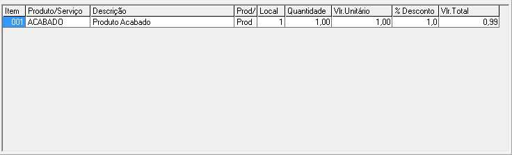 O sistema listará as empresas de acordo com os filtros realizados, marque a caixa de seleção próxima do nome fantasia da empresa para selecioná-la.