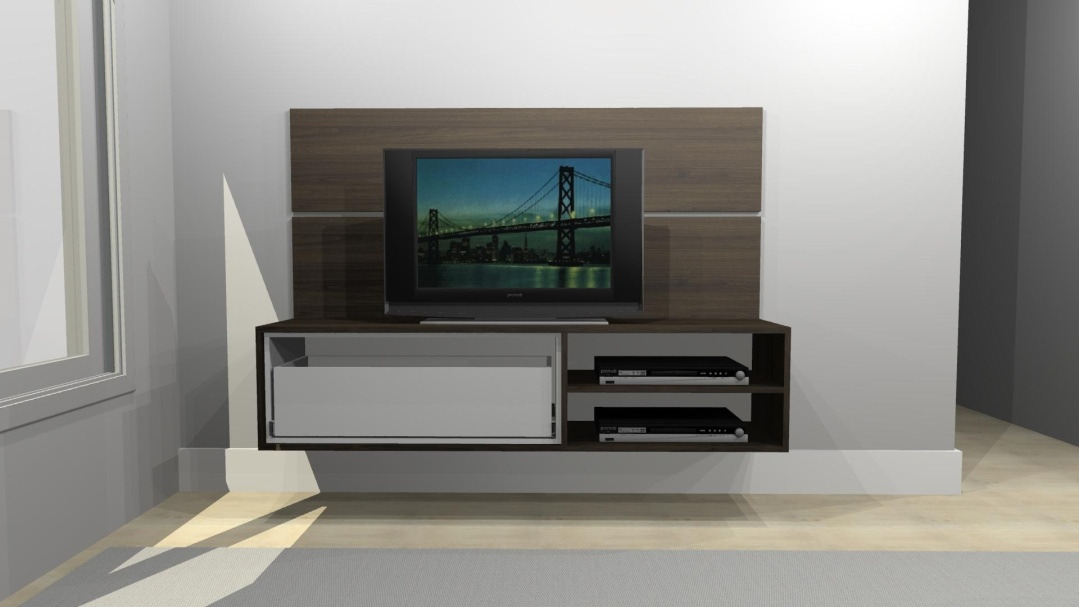 Imagens do projeto do home theater: * Imagens ilustrativas