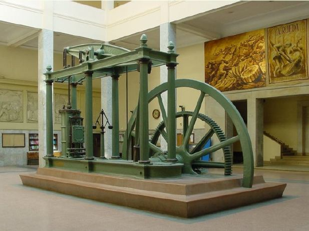 1 a Revolução Industrial (1760-1850) Máquina a vapor O tear