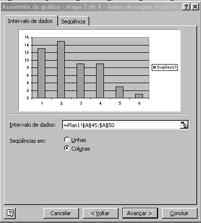 Para mudar a escala do eixo Y de escala aritmética para logarítmica: - No Excel, clicar sobre o eixo Y e escolher Escala. - Mudar a escala de aritmética para logarítmica.