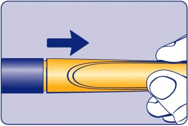 1. Conferir a solução A Retire a tampa da caneta [A]. Verifique a solução da caneta virando-a de cabeça para baixo uma ou duas vezes.