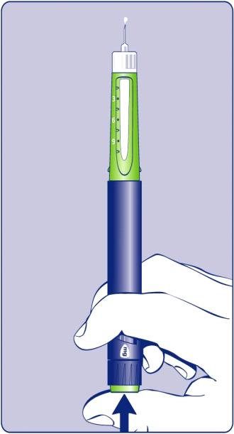 1. Conferir a solução Retire a tampa da caneta [A]. Verifique a solução da caneta virando-a de cabeça para baixo uma ou duas vezes.