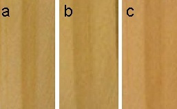 Para verificar a variação decorrente da fotodegradação, utilizou-se os valores da Tab. 1, elaborada por HIKITA et al. (2001). Tabela 1. Classificação da variação total de cor de madeiras.