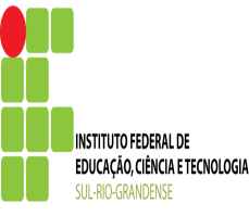 MINISTÉRIO DA EDUAÇÃO SERETARIA DE EDUAÇÃO PROFIIONAL E TENOLÓGIA INSTITUTO FEDERAL SUL RIO GRANDENSE DIRETORIA DE ENSINO OORDENADORIA DE SUPERVISÃO PEDAGÓGIA PLANO DE ENSINO I DADOS DE IDENTIFIAÇÃO