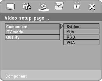 1.2.5.1.5 INSTALAÇÃO PRO LOGIC II 1.2.5.2 MODO MISTURA 1.3.3 QUALIDADE QUALIDADE inclui: AGUDEZA LUSTRO E CONTRASTE. 1.3 INSTALAÇÃO DO VÍDEO Instalação do vídeo inclui: Componentes, modo TV e qualidade.