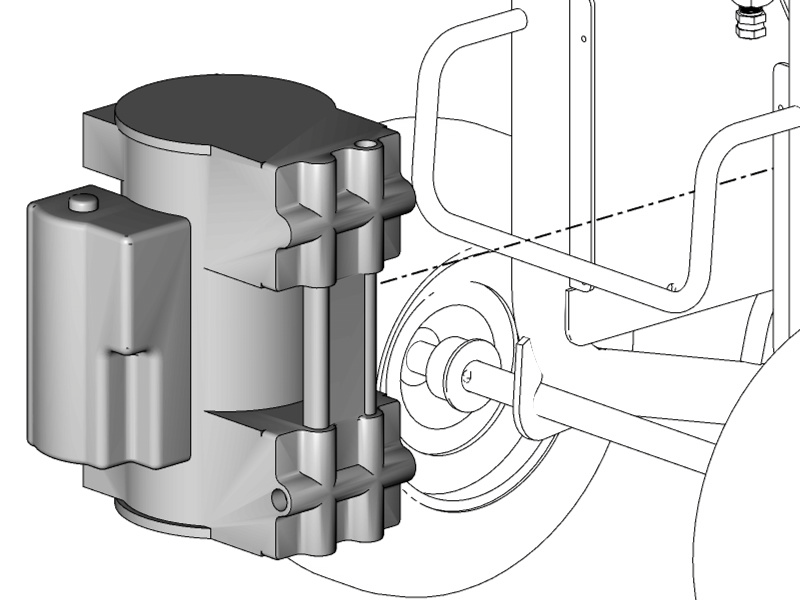 Substituição e reparação do compressor Substituição e reparação do compressor Para reparar o compressor, utilize o Kit de manutenção do compressor 288723.