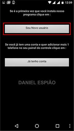 Clique em continuar, leia nosso TERMOS DE USO -> CLIQUE EM ACEITO -> Clique em ativa programa. Nosso aplicativo irá pedir permissões para sincronizar as funcionalidade com nossos servidores.