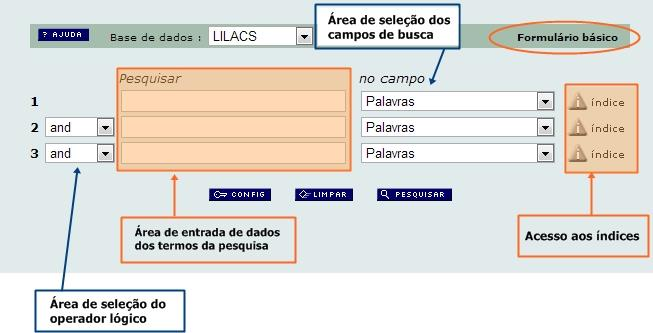 11 4.2 FORMULÁRIO BÁSICO/AVANÇADO No item pesquisar por: você pode selecionar a opção formulário básico (quando houver) ou formulário avançado. Formulários da pesquisa.