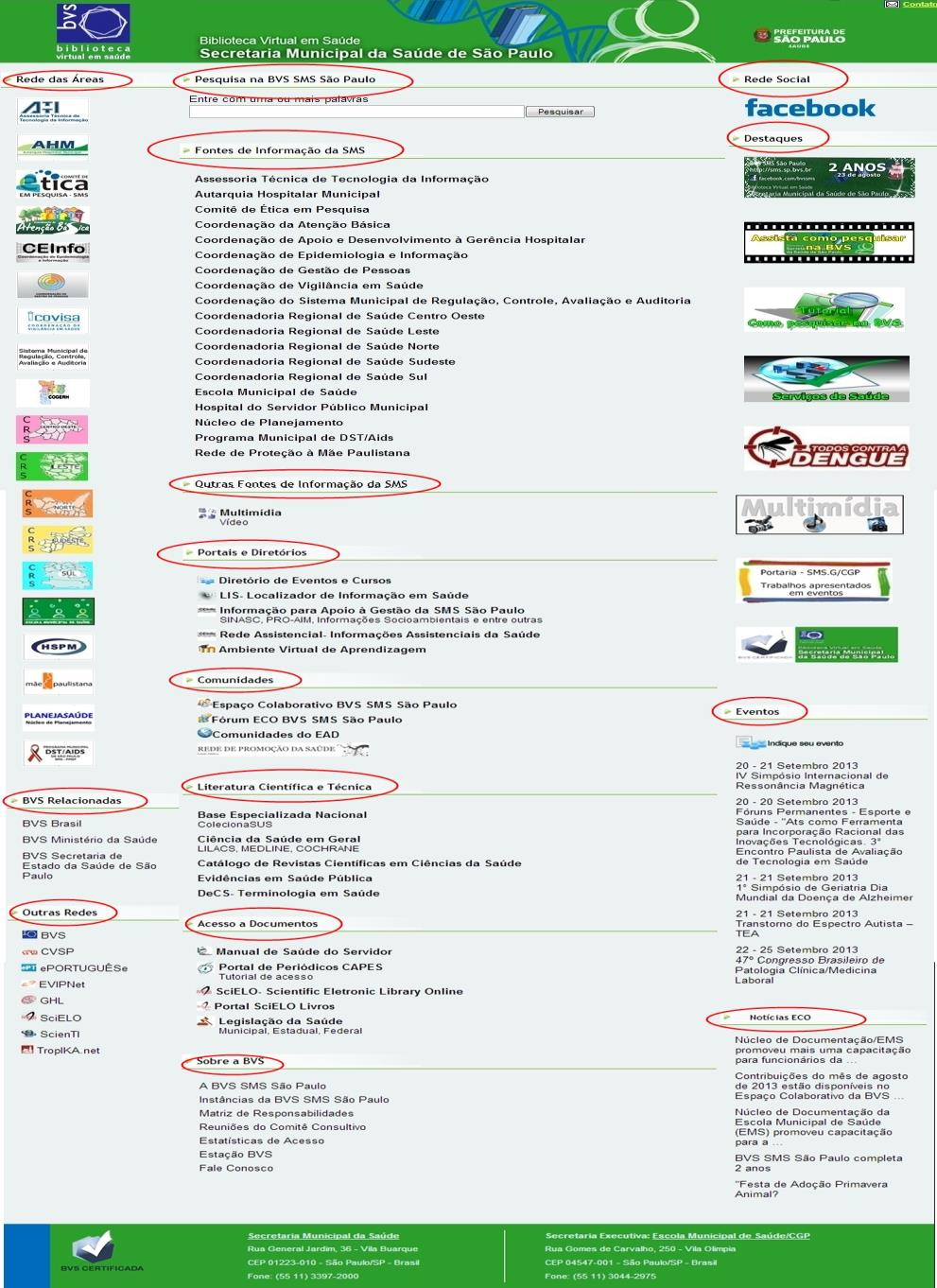 3 1 APRESENTAÇÃO DO TUTORIAL DE NAVEGAÇÃO E PESQUISA A Biblioteca Virtual em Saúde da Secretaria Municipal da Saúde de São Paulo (BVS SMS São Paulo) é constituída de fontes de informação relevantes