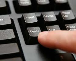 Apagando um texto ou parte de um texto: Para apagar o texto, palavra digitada ou parte dela você poderá usar a tecla backspace do teclado.