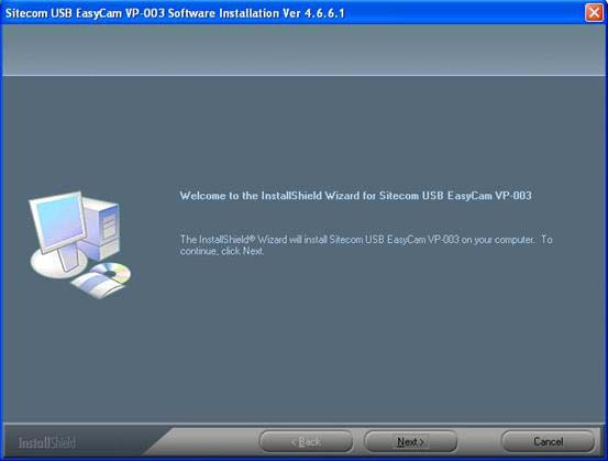 Instalação do hardware NOTA: Instale primeiro o software antes de ligar a câmara à porta USB! O procedimento de instalação é igual para todos os SO suportados Insira o CD-Rom na unidade de CD-Rom.