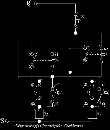 LIGAÇÃO SUBSEQUENTE AUTOMÁTICA DE MOTORES 1. Objetivo Ligar o motor M1 e após um determinado tempo, acionar o motor M2 utilizando um relé temporizado. 2.