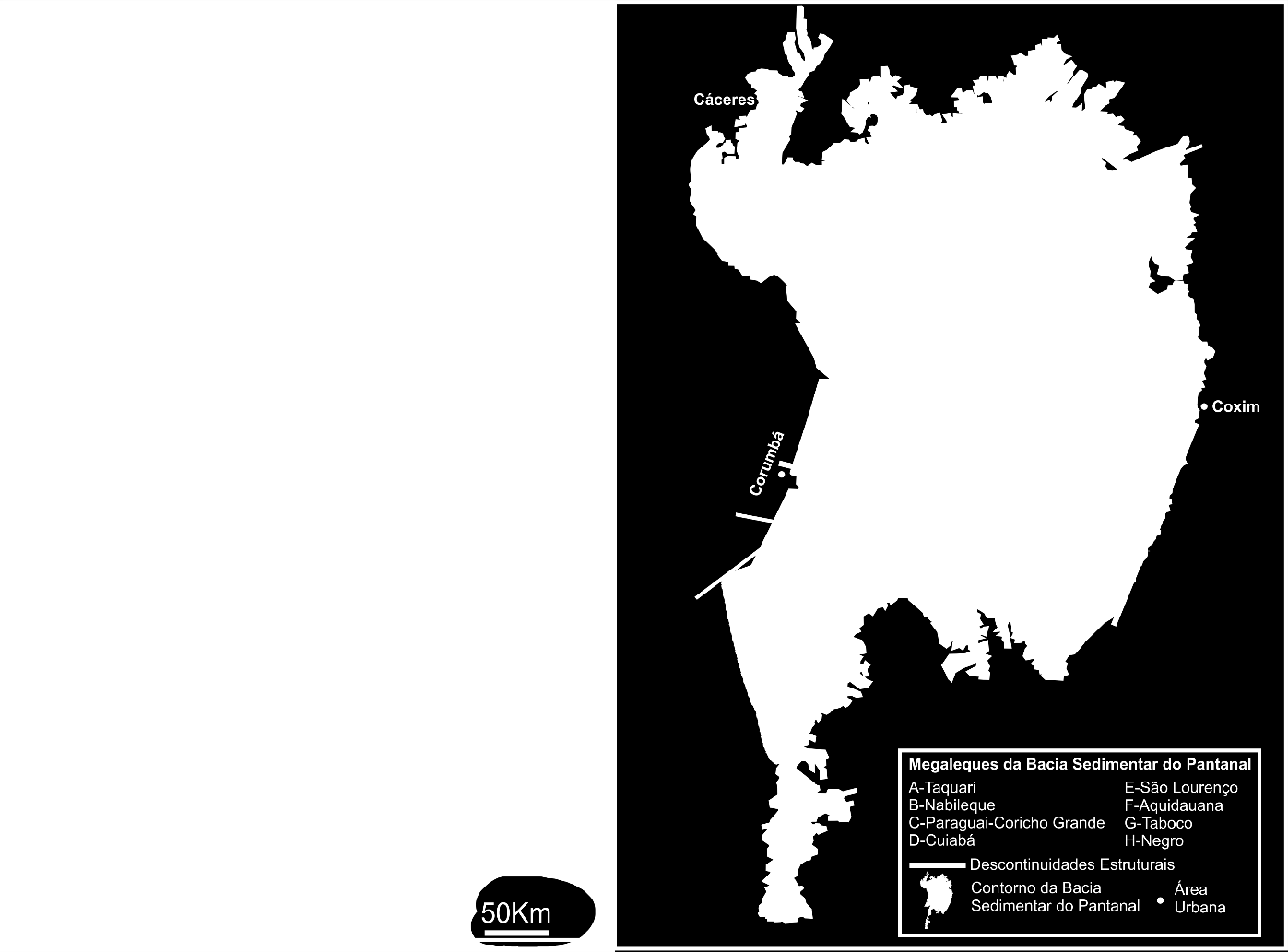 378 Figura 12. Principais sismos detectados na planície pantaneira. Fonte: GOMES, T. (2015). Imagem ZULU/NASA (2000).