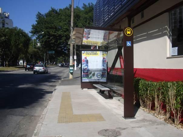 Figura 5 - Obstrução de árvores na Av. Sumaré.