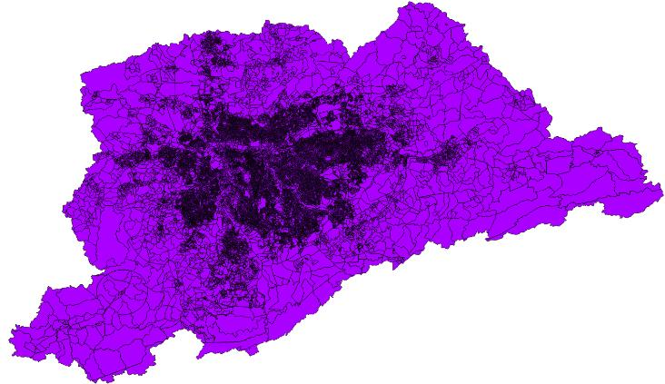 Utilizando o menu Arquivo, opção Salvar como... consolidamos a união gerando um outro shapefile.