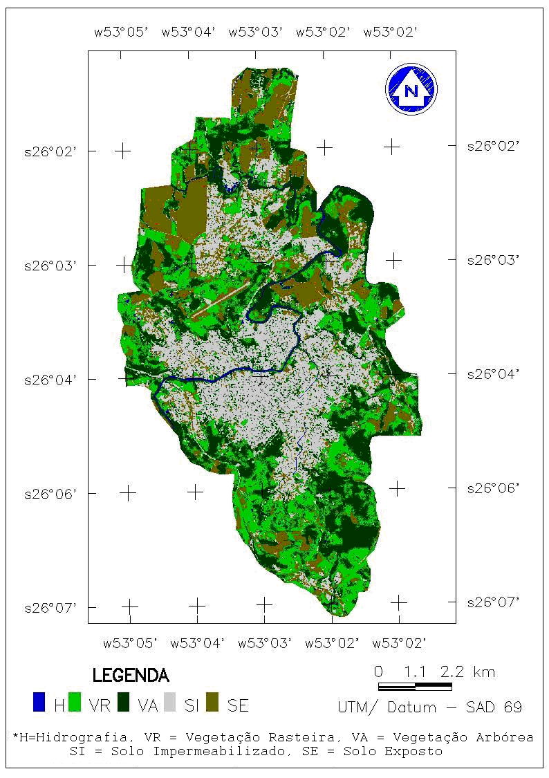 Figura 04 - Mapa de Uso do solo