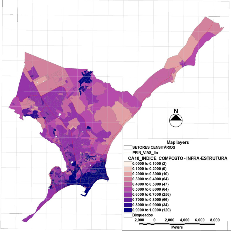 5 As araterístias espaiais e seus signifiados omo explia Castells (2000) preisam ser mais bem onheidas para a ompreensão das desigualdades urbanas.