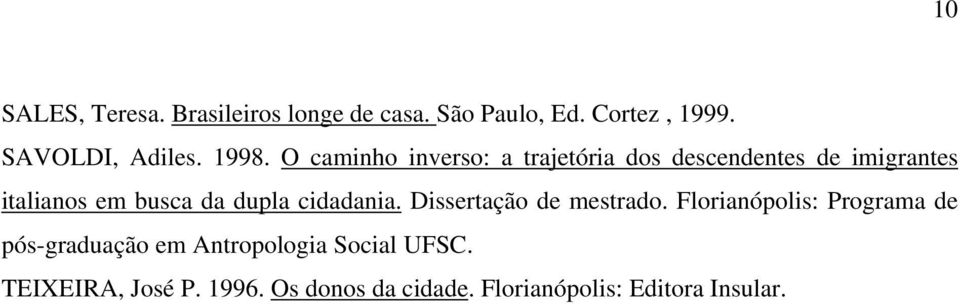 dupla cidadania. Dissertação de mestrado.