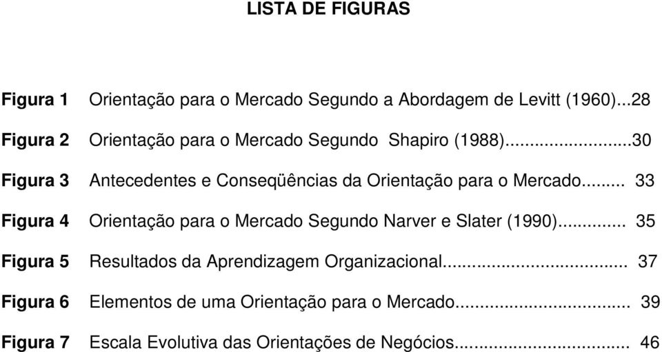 ..30 Figura 3 Antecedentes e Conseqüências da Orientação para o Mercado.