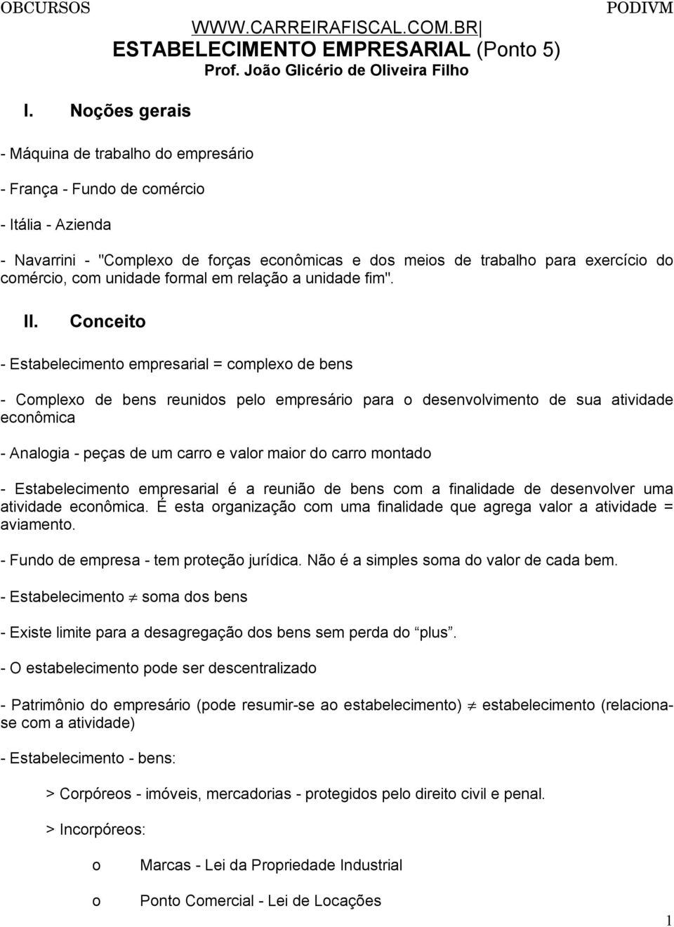 relaçã a unidade fim". II.