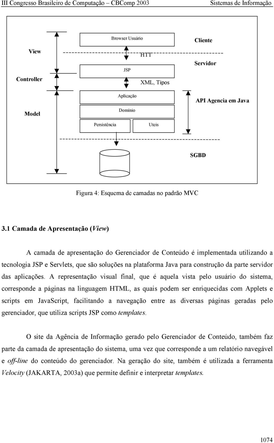 servidor das aplicações.