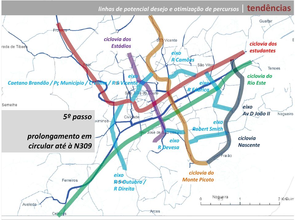 Fábrica ciclovia do Rio Este 5º passo prolongamento em circular até à N309 R Devesa