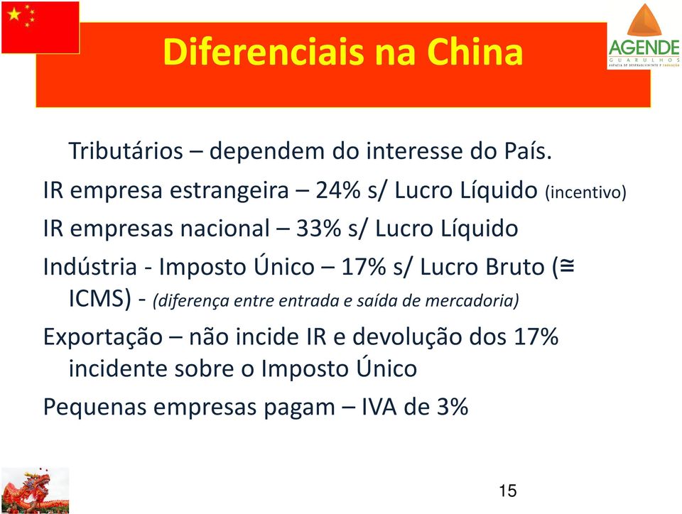 Líquido Indústria -Imposto Único 17% s/ Lucro Bruto ( ICMS) - (diferença entre entrada e