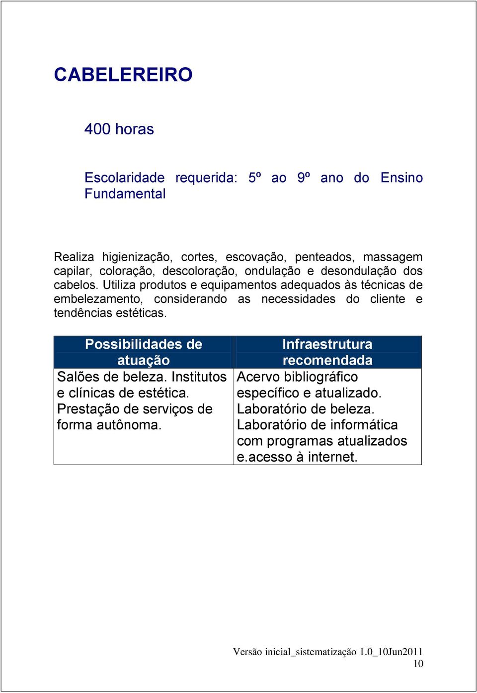 Utiliza produtos e equipamentos adequados às técnicas de embelezamento, considerando as necessidades do cliente e tendências estéticas.