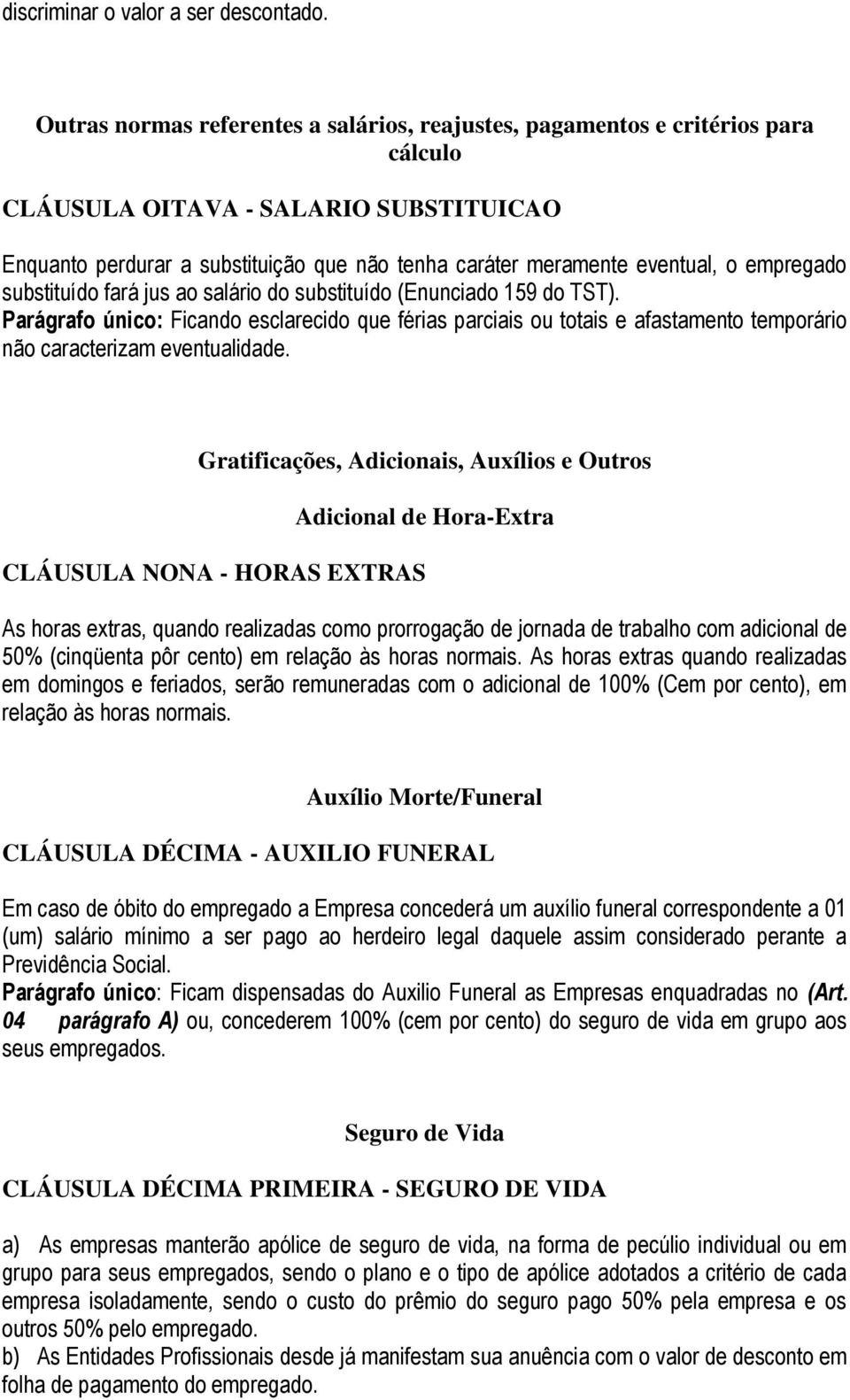 empregado substituído fará jus ao salário do substituído (Enunciado 159 do TST).