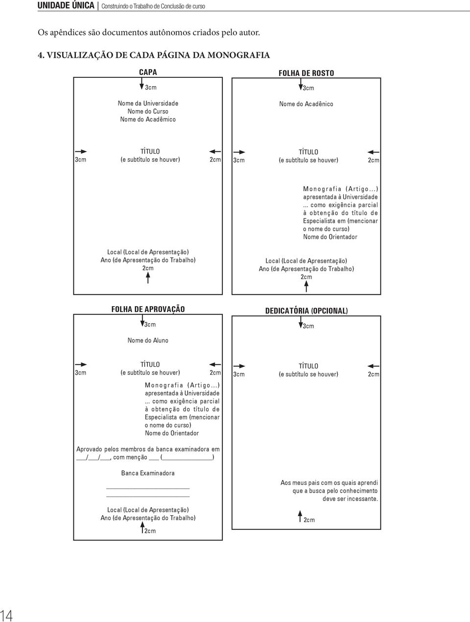 Monografia (Artigo...) apresentada à Universidade.