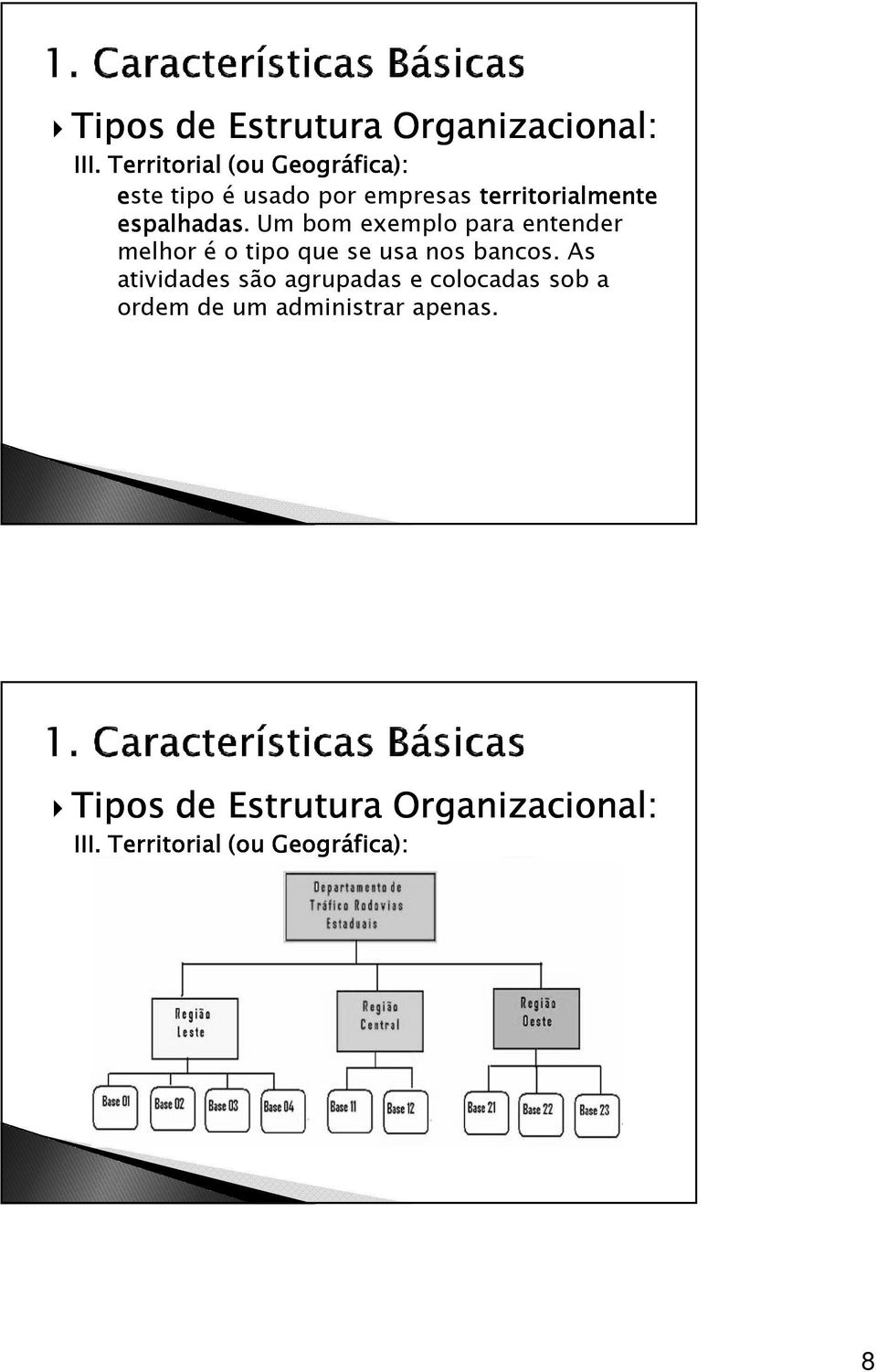 espalhadas. Um bom exemplo para entender melhor é o tipo que se usa nos bancos.